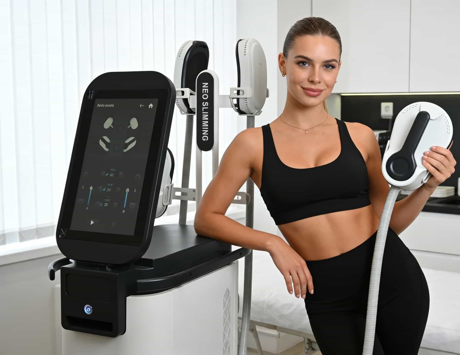 NEO EMSlim body sculpting machine for fat burning and muscle building