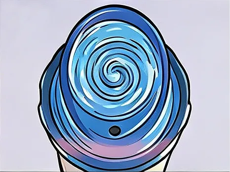 Hydradermabrasion vortex-powered hydration infusion step diagram
