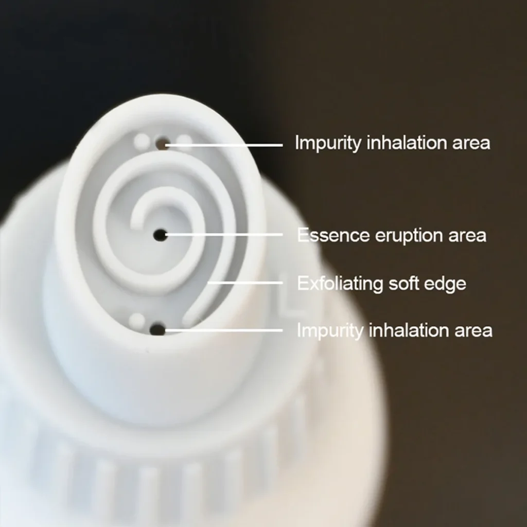 10-in-1 hydradermabrasion machine aqua peeling facial treatment head working principle