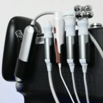 10 in 1 Hydradermabrasion Machine right handles detail, Aqua Peeling multi-functional probes