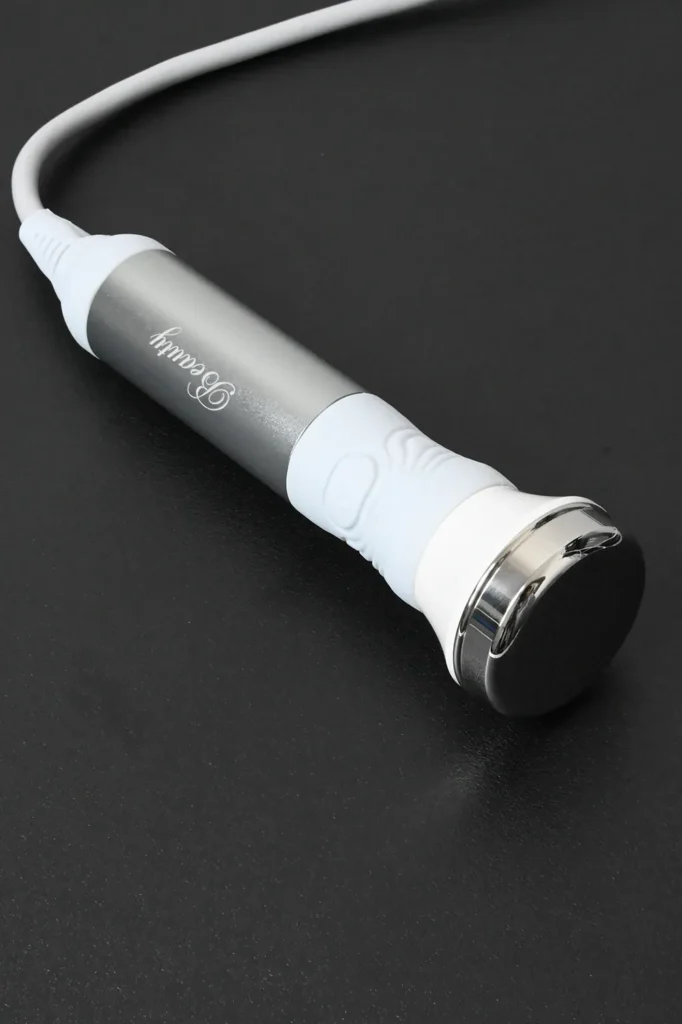 Ultrasound handle for 10 in 1 hydrafacial machine, deep skin nutrition absorption and rejuvenation probe