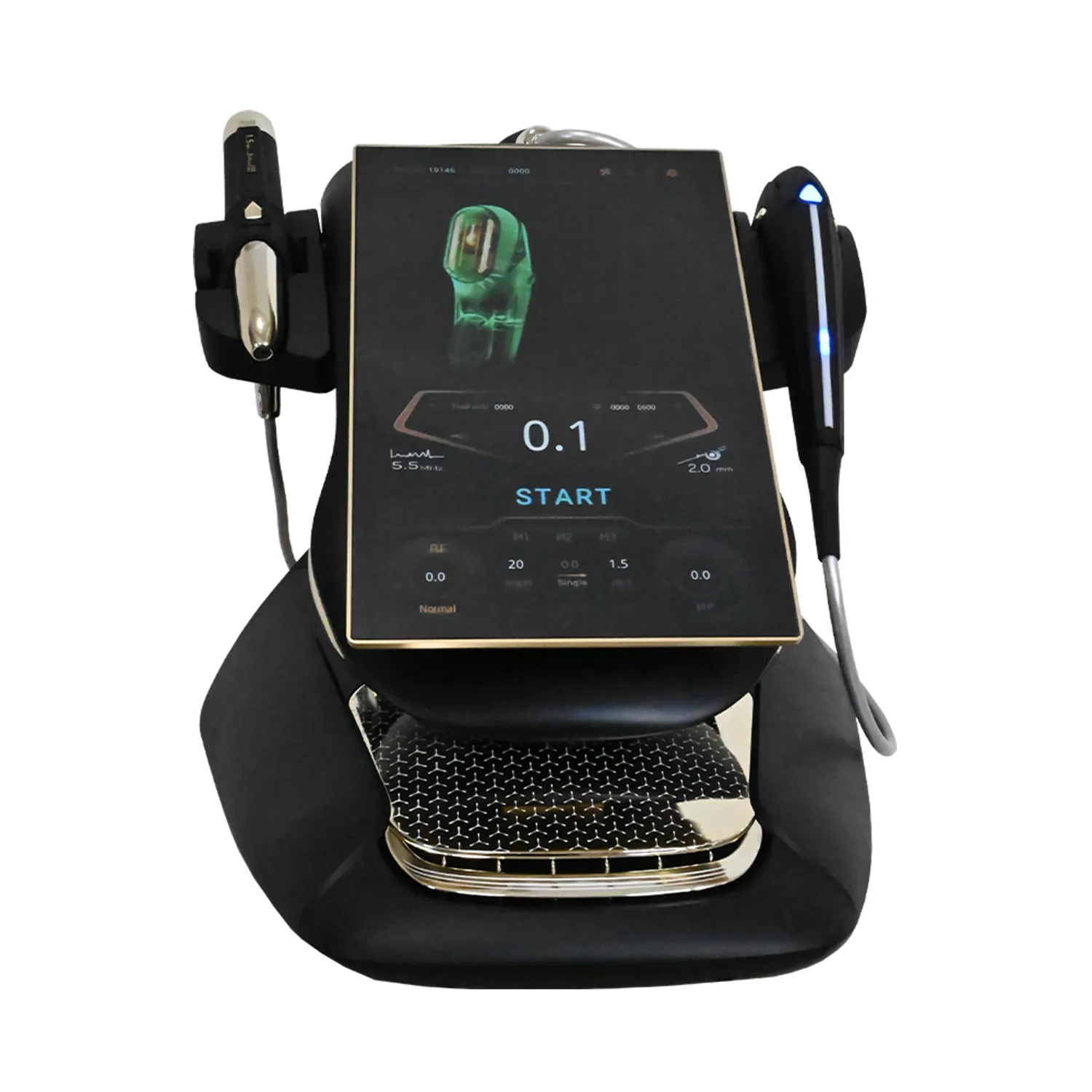 IQUEENTECH 25D 360MAX HIFU RF EMS Anti-Aging Machine front view