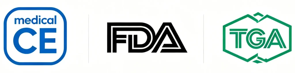 Medical CE FDA TGA approved certification marks for 808nm diode laser hair removal machine
