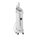 Left side view of professional inner ball cellulite roller massager lymphatic machine