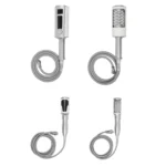 Two different handles for inner ball cellulite roller massager lymphatic machine
