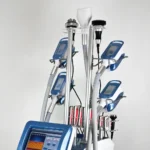 All handles of multifunctional cryolipolysis machine for fat freezing treatment