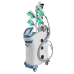 Right side view of multifunctional cryolipolysis machine with 5 handles