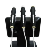 Oxygen Bubble Facial Machine Back View with 3 Treatment Handles