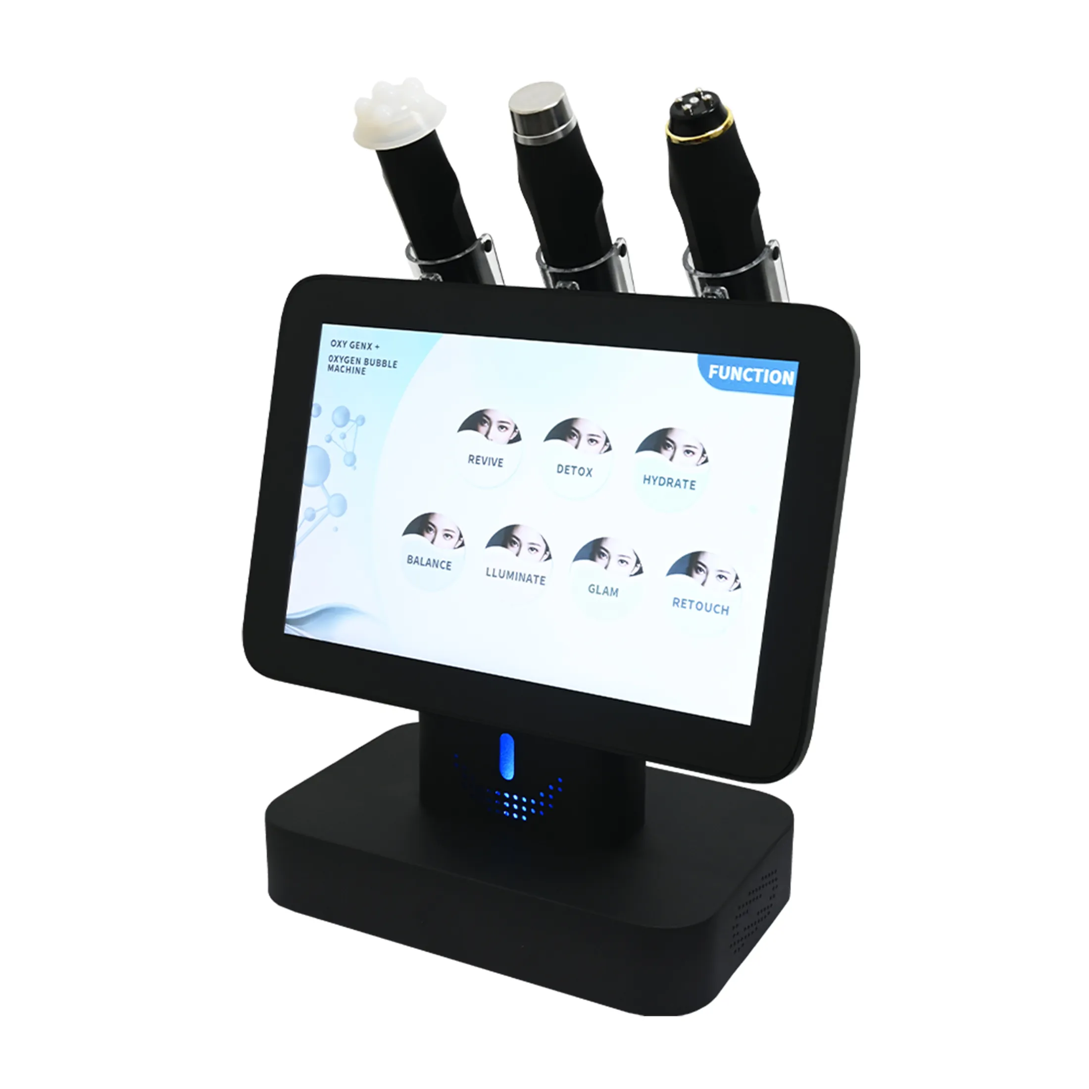 Oxygen Bubble Facial Machine with Touchscreen Operating Interface