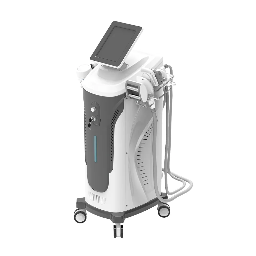Vacuum Roller Slimming Machine with 40K Cavitation RF, Professional Salon Beauty Device for Cellulite Reduction, Lymphatic Detox & Body Shaping Right Side View