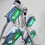 Appareil cryolipolyse professionnel détail poignées cryo, applicateurs de froid pour élimination graisse institut beauté