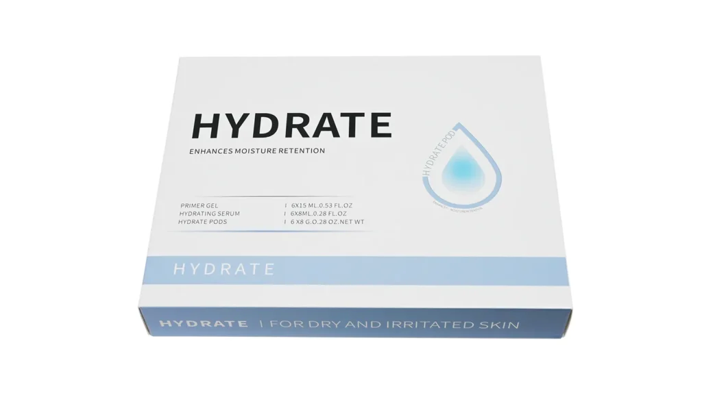 Kit de pods gamme Hydrate consommable pour soin oxygène visage compatible appareil oxygène visage professionnel