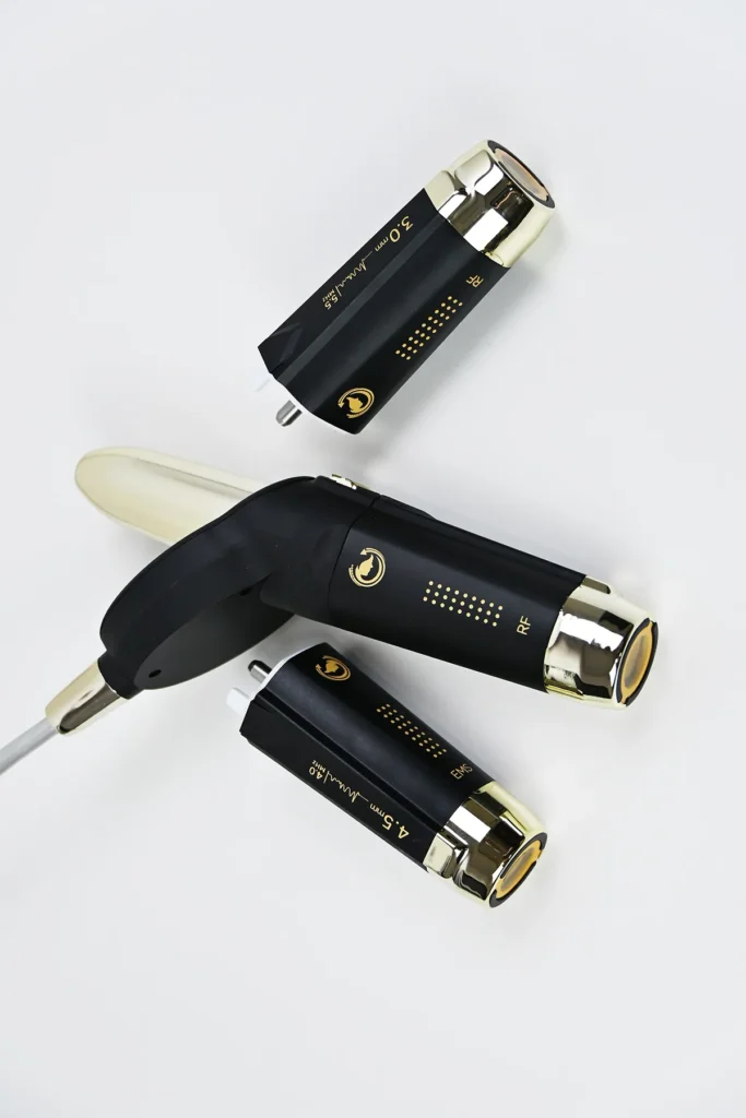 Machine HIFU 25D-360Max poignée 16RS avec sondes interchangeables pour remodelage corporel
