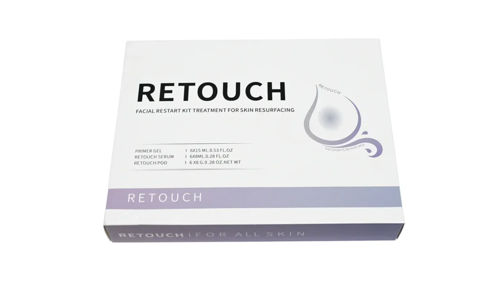 Kit de pods gamme Retouch consommable pour soin oxygène visage compatible appareil oxygène visage professionnel