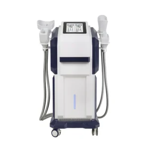 Appareil Cryolipolyse principal 4 poignées refroidissement 360°, appareil minceur professionnel perte de graisse institut beauté