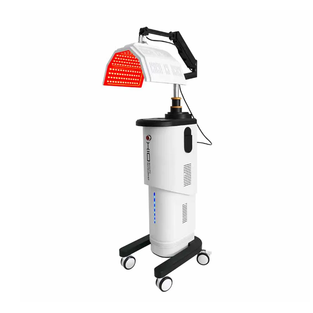 Appareil luminothérapie 7 couleurs photodynamique vue droite équipement esthétique