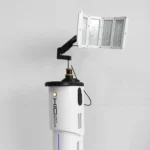Unfolded LED lamp hood display of 7 colors photodynamic therapy machine, professional PDT LED facial beauty equipment for salon skin rejuvenation, acne and pigment treatment