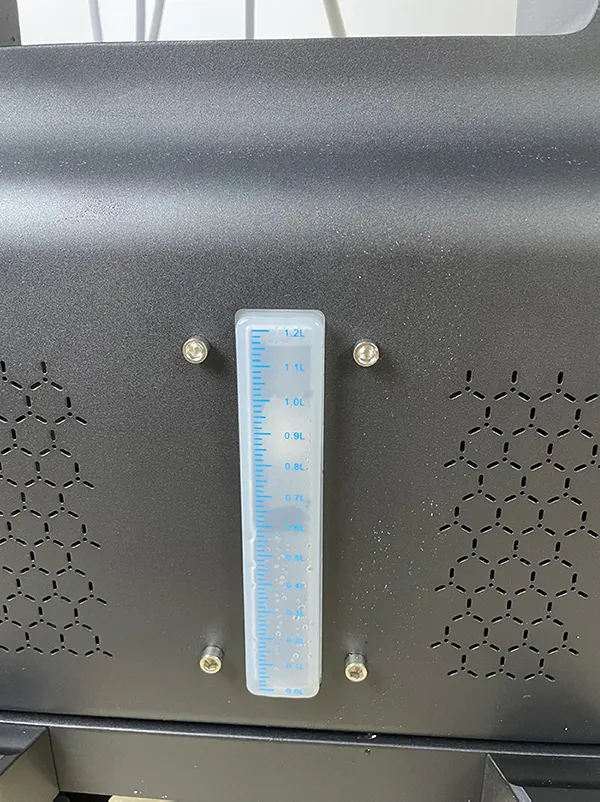 Transparent visible water level indicator water tank of multi-functional hydradermabrasion machine, water storage component for salon hydro facial skincare equipment