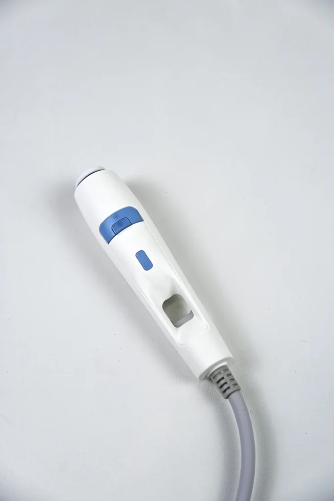 Skin analysis handpiece of Smart Ice Blue portable hydro dermabrasion machine