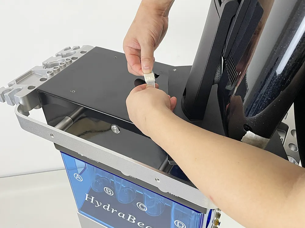 Connect screen cable for 15 in 1 Hydradermabrasion Machine
