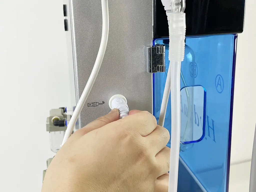 Plug high-frequency electrotherapy handle for 15 in 1 Hydradermabrasion Machine