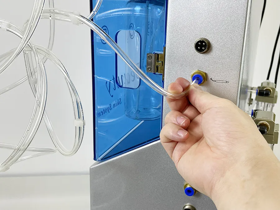 Plug jet peel handle for 15 in 1 Hydradermabrasion Machine