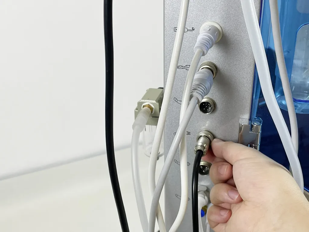 Plug micro current handle for 15 in 1 Hydradermabrasion Machine