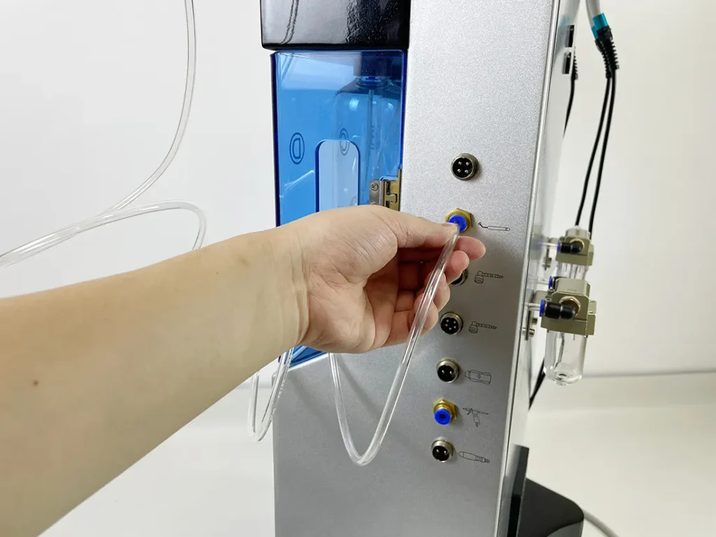 Plug oxygen injection handle for 15 in 1 Hydradermabrasion Machine