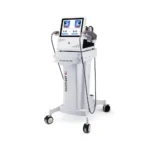 Machine HIFU 7D Visage Portable vue de droite sur chariot mobile, appareil HIFU professionnel pour lifting visage et remodelage corporel