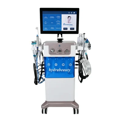 15 in 1 Hydrodermabrasion Facial Machine, multifunctional hydrafacial beauty equipment for salon use